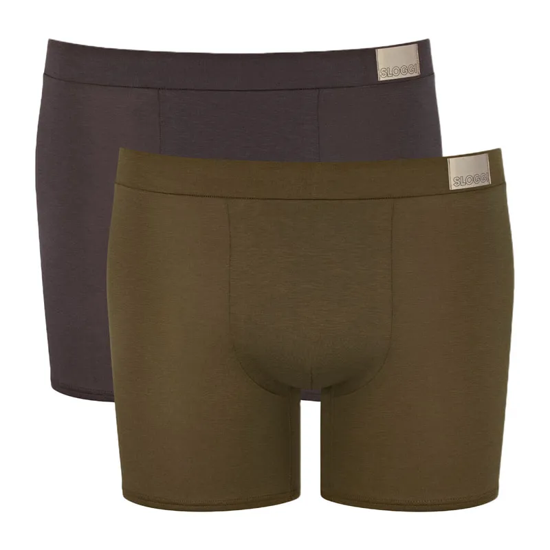 Go natural H boxer shorts 2 pack