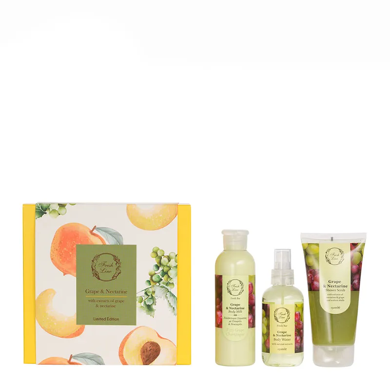 Grape & Nectarine Body Care Set