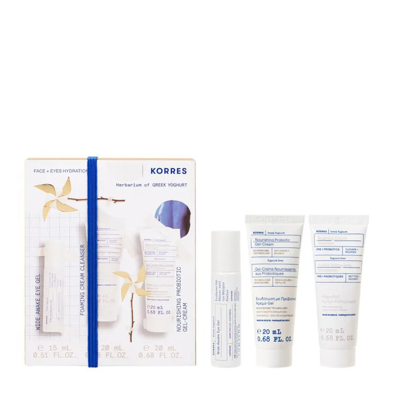 Greek Yoghurt Eye Gel + Cleanser + Face Cream