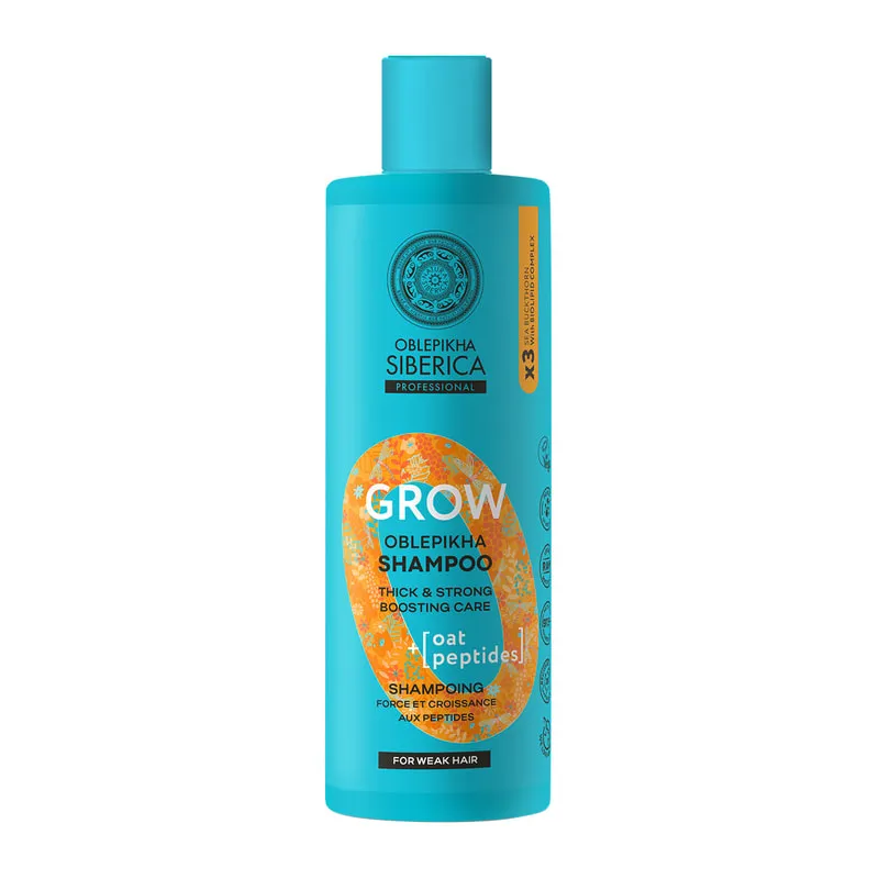 Grow Oblepikha Shampoo Thick & Strong Boosting Care