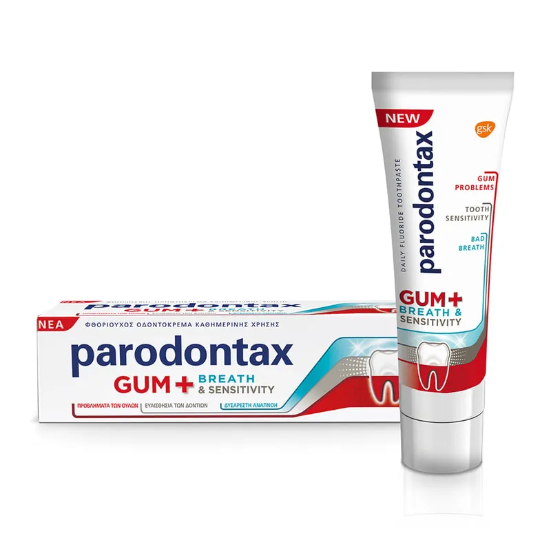 Gum, Breath & Sensitivity Whitening Toothpaste