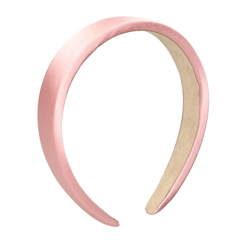 Hair Band Satin Rose