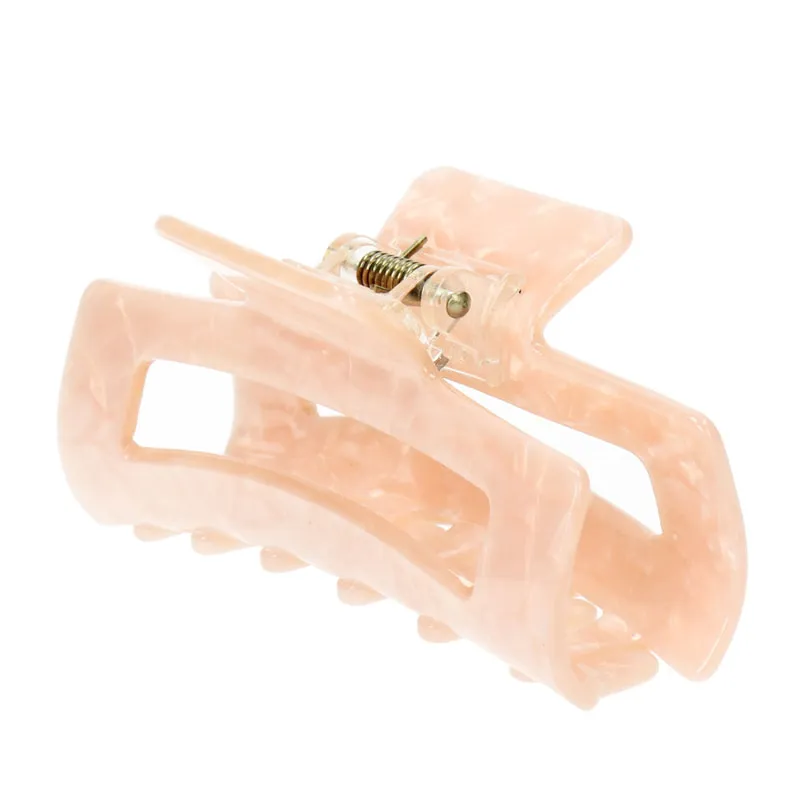 Hair Claw Marble Pink