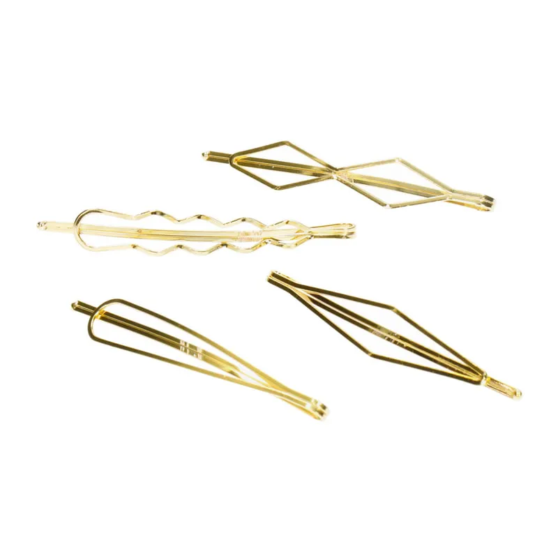 Hair Clip Gold Set