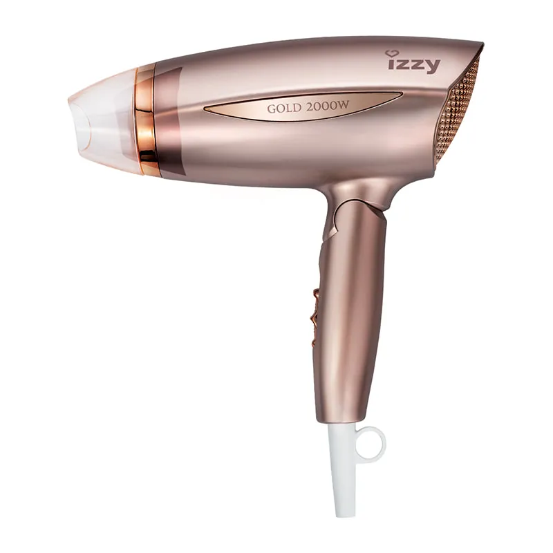 Hair Dryer Travel Gold
