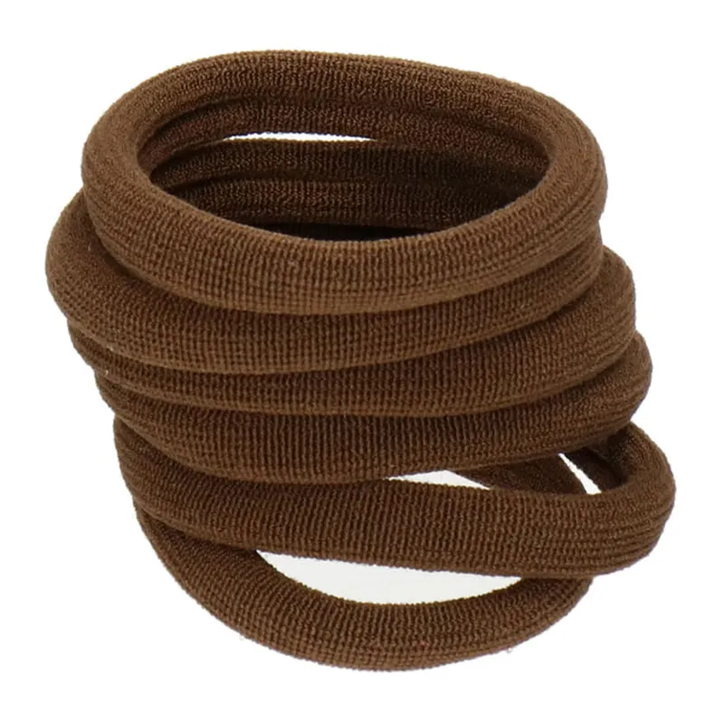 Hair Elastics Brown