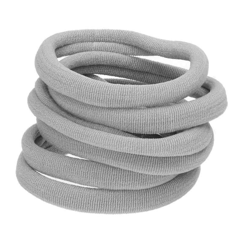 Hair Elastics Grey