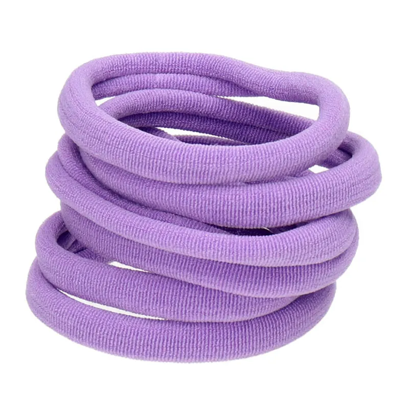 Hair Elastics Lilac