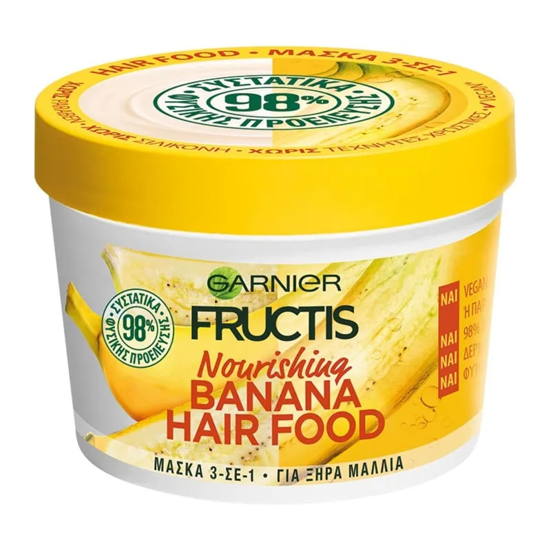 Hair Food Banana 3 In 1 Vegan Mask