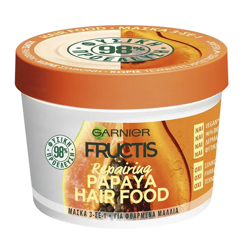 Hair Food Papaya 3 In 1 Vegan Mask