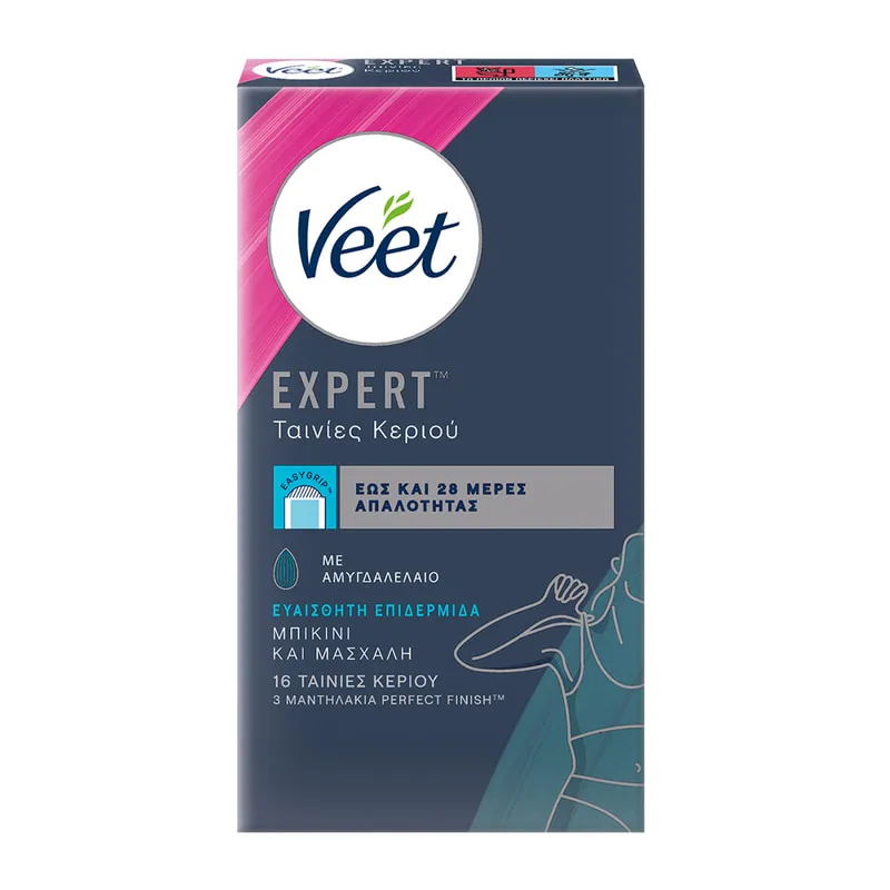 Hair Removal Strips For Bikini & Armpits Expert For Sensitive Skin