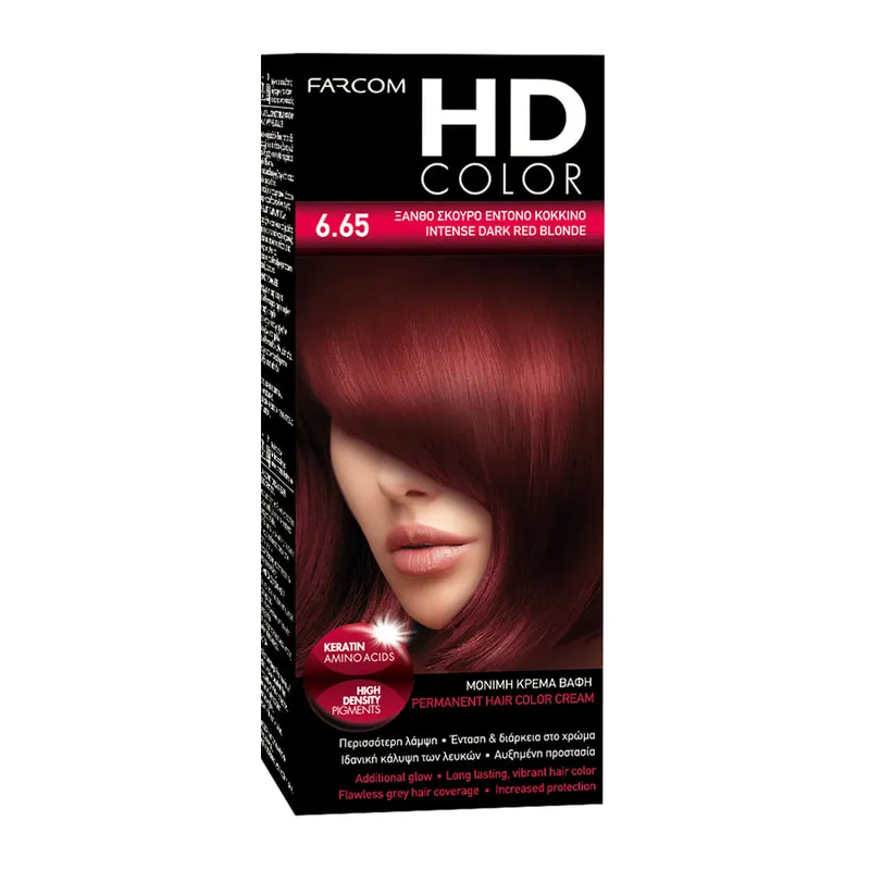 Hair Set 6.65-Intense Dark Red Blonde