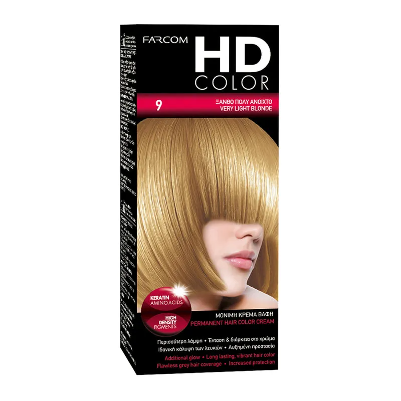 Hair Set 9-Very Light Blonde