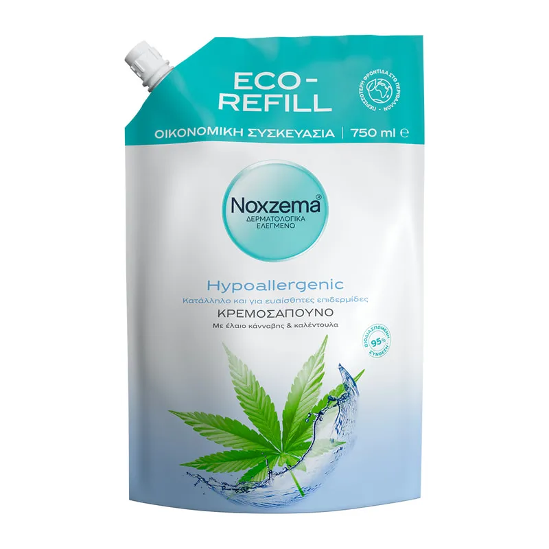 Hand Liquid Soap Hypoallergenic Hemp Refill