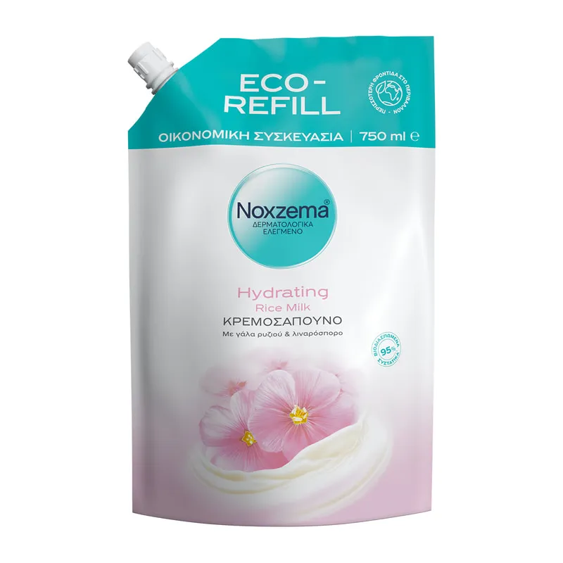 Hand Liquid Soap Linseed & Rice Milk Refill