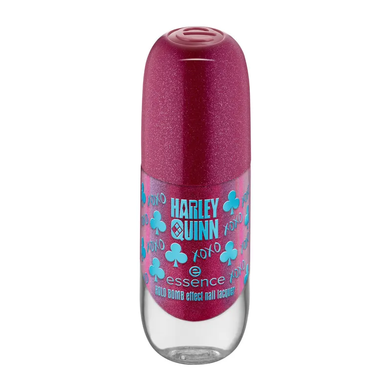 Harley Quinn Holo Bomb Effect Nail Lacquer