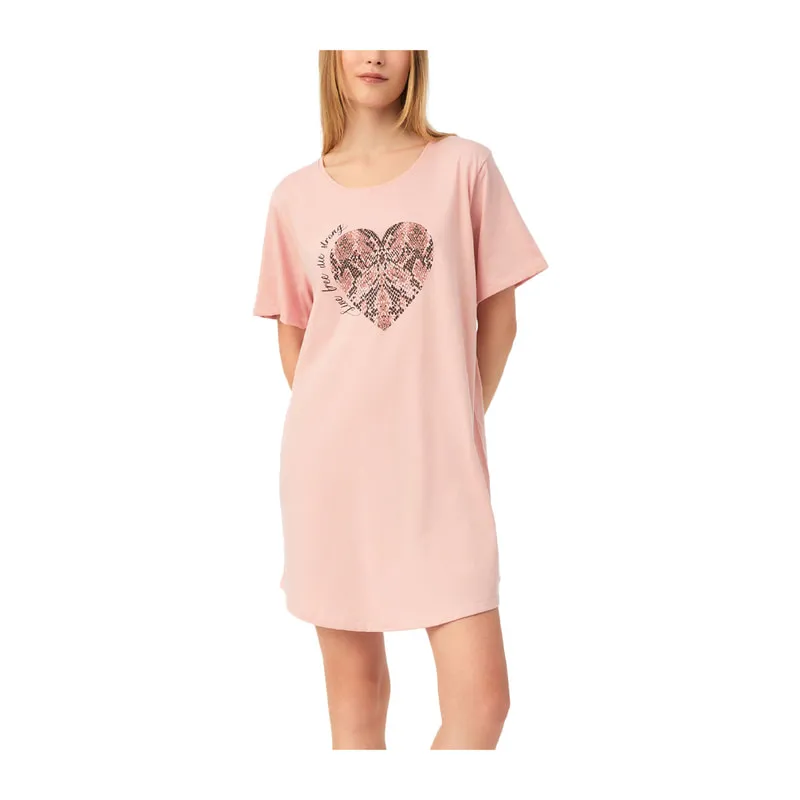 Hearts boyfriend t-shirt nightdress