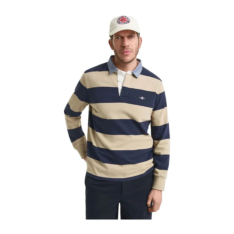 Heavy Rugger Striped Shirt