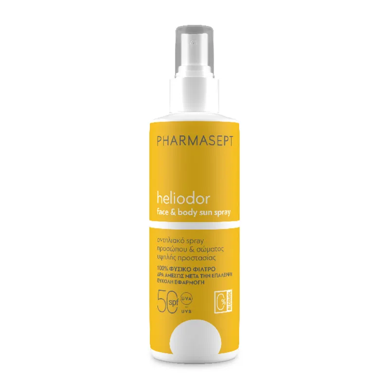 Heliodor Face & Body Sun Spray SPF50