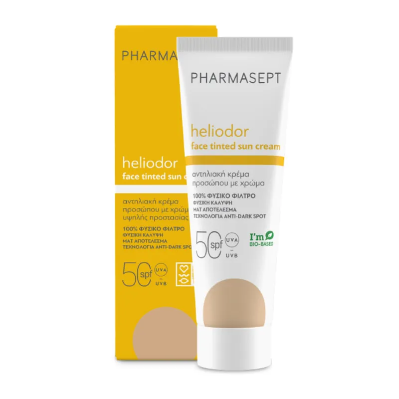 Heliodor Tinted Face Sun Cream SPF50