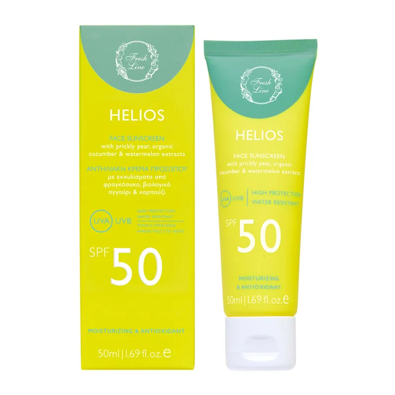 Helios Face Sunscreen SPF50