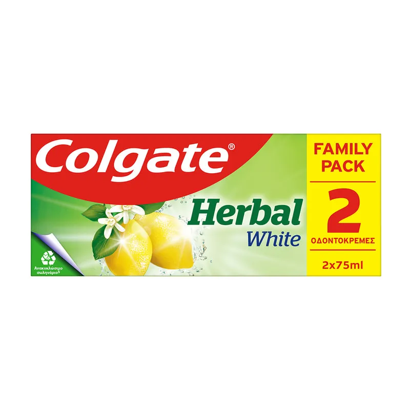 Herbal White Toothpaste Family Pack