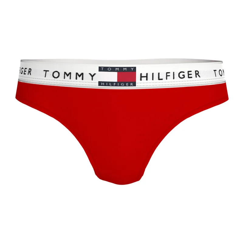 Heritage waistband logo thong