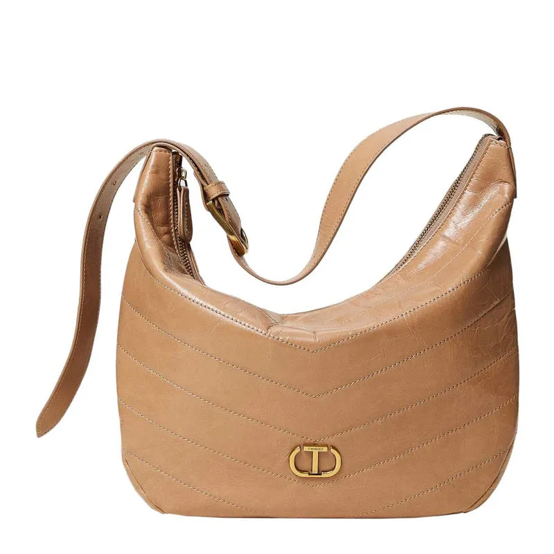 Hobo Bag with Logo