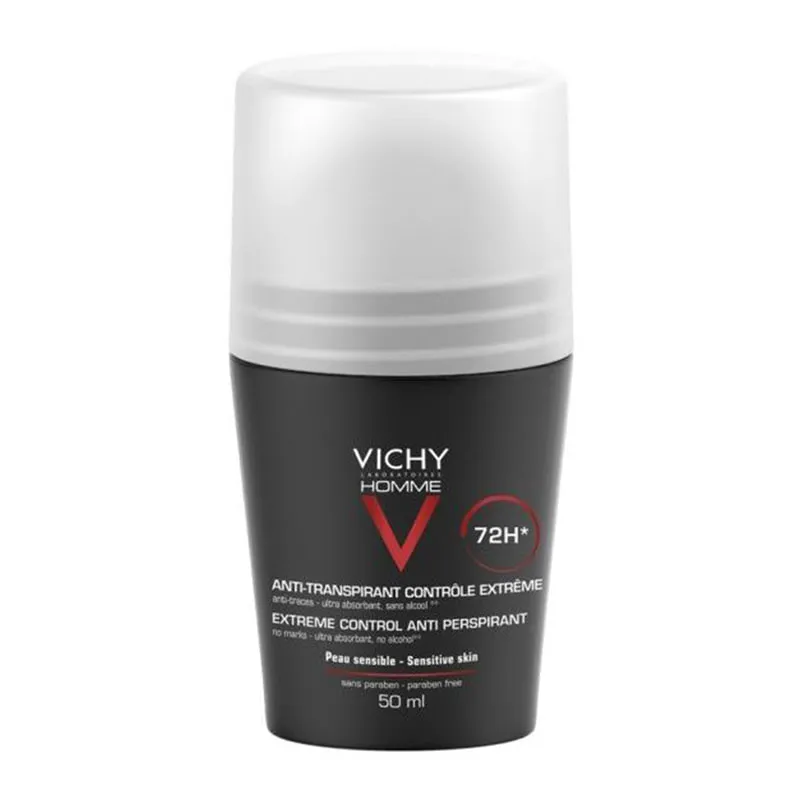 Homme 72h Εxtreme Anti-perspirant Deodorant Roll-On