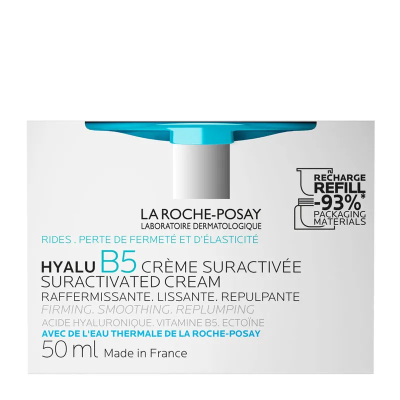 Hyalu B5 Suractivated Cream Refill: Anti-Wrinkle Cream Refill For Firming, Smoothing & Replumping With A Potent Formula Powered By 3 Complementary Types Of Hyaluronic Acid, Vitamin B5 & Ectoin