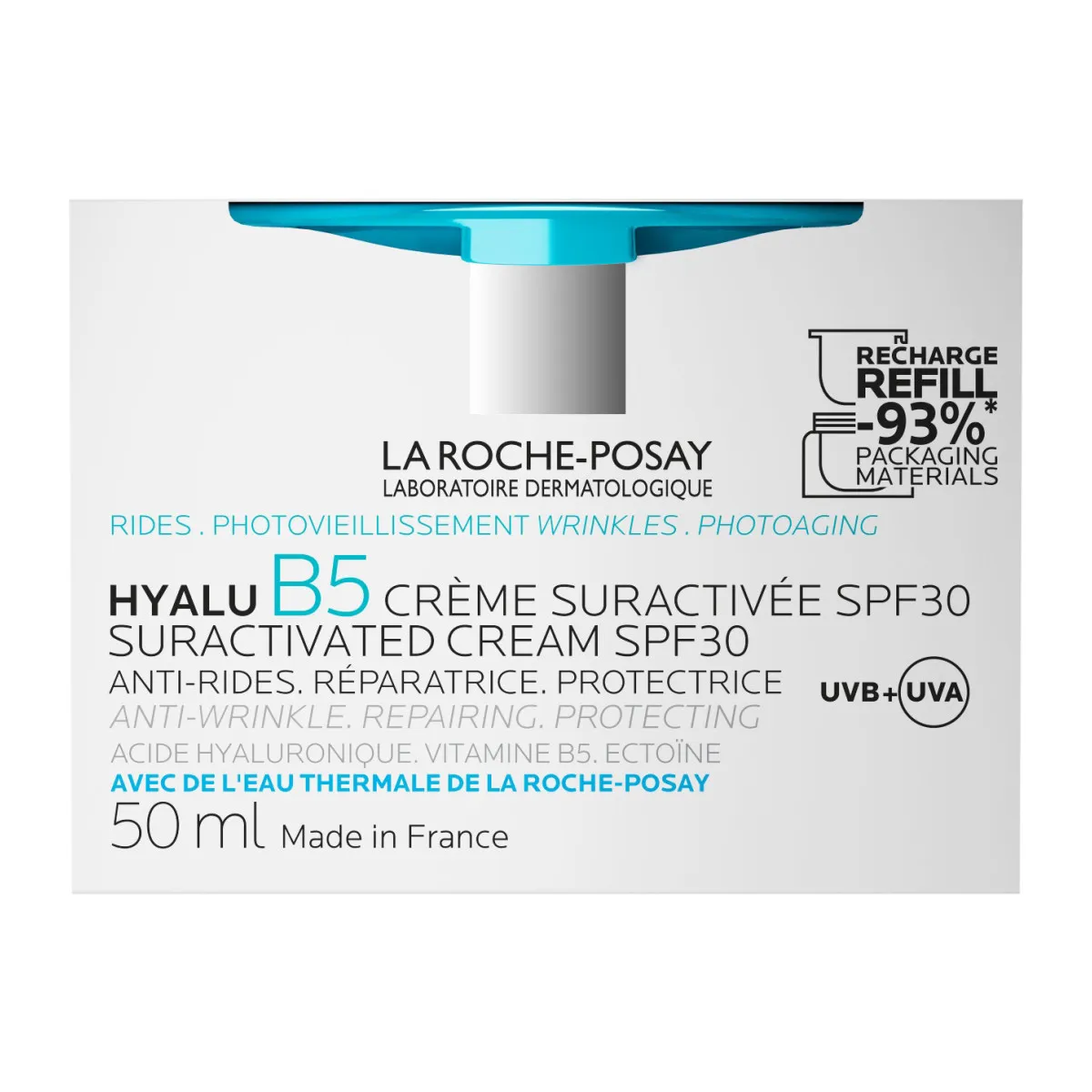 Hyalu B5 Suractivated Cream με Spf30 Σε Επαναγεμιζόμενη Συσκευασία Αντιρυτιδική Κρέμα Με Spf30