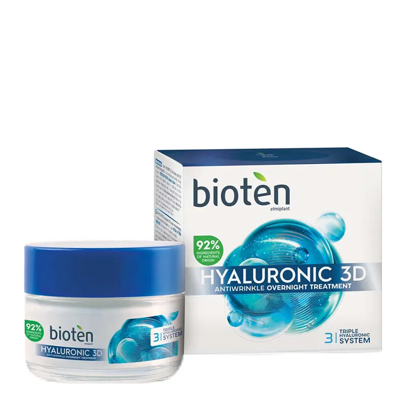 Αντιρυτιδική Θεραπεία Νύχτας Hyaluronic 3D