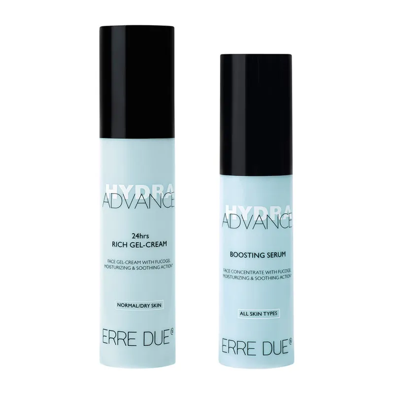 Hydra Advance Skin Combo - Stay Hydrated 24Hrs Rich Gel Cream & Boosting Serum