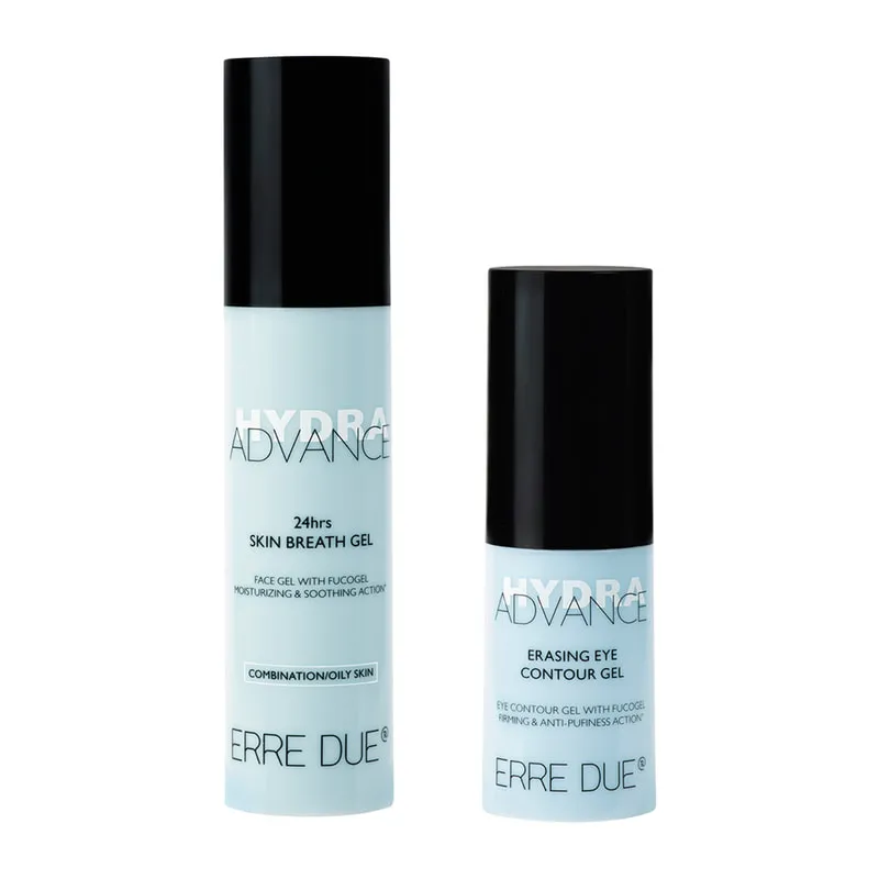 Hydra Advance Skin Combo - Stay Hydrated Skin Breath Gel & Erasing Eye Contour Gel