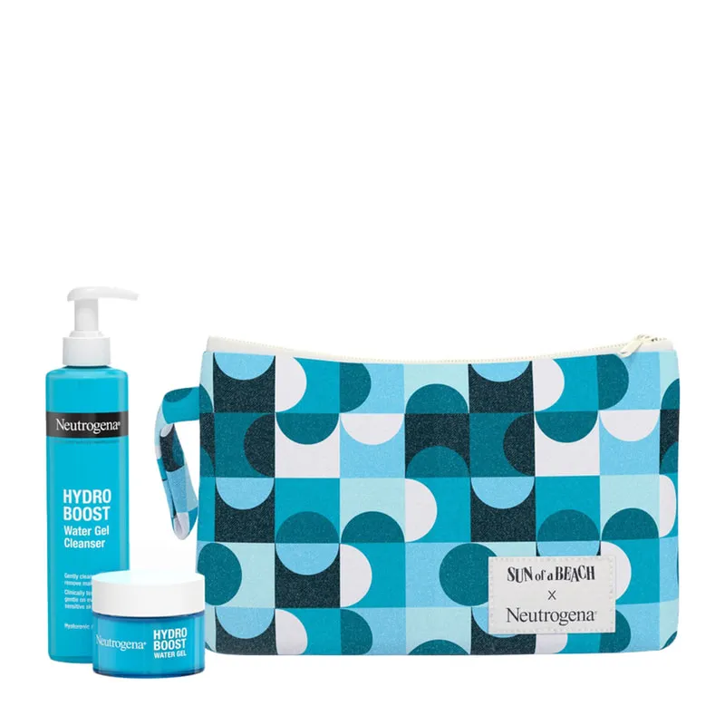 Hydro Boost Limited Edition Summer Pouch with Hydro Boost Water Gel Cleanser & Hydro Boost Water Gel