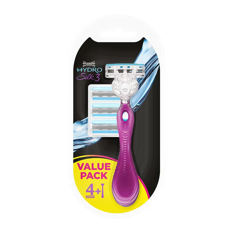 Hydro Silk 3 Hybrid Pack Razor for Women +4 Λεπίδες