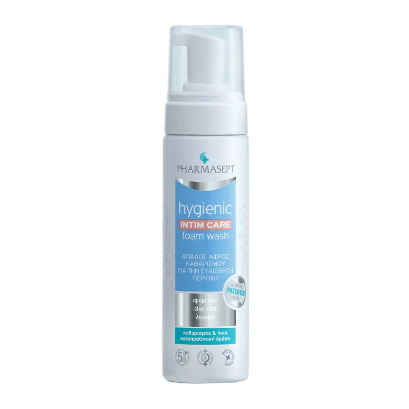 Hygienic Foam Wash Cleanser for the Gentle Care of Intimate Area