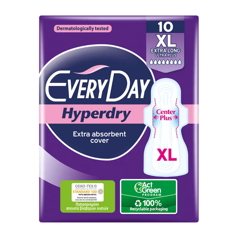 Σερβιέτες Hyperdry Extra Long Ultra Plus