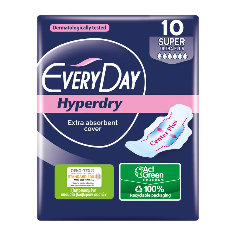 Σερβιέτες Hyperdry Super Ultra Plus
