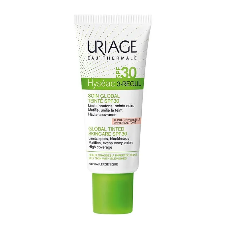Hyseac 3-Regul SPF30 με Χρώμα για Λιπαρό Δέρμα με Τάση για Ακμή