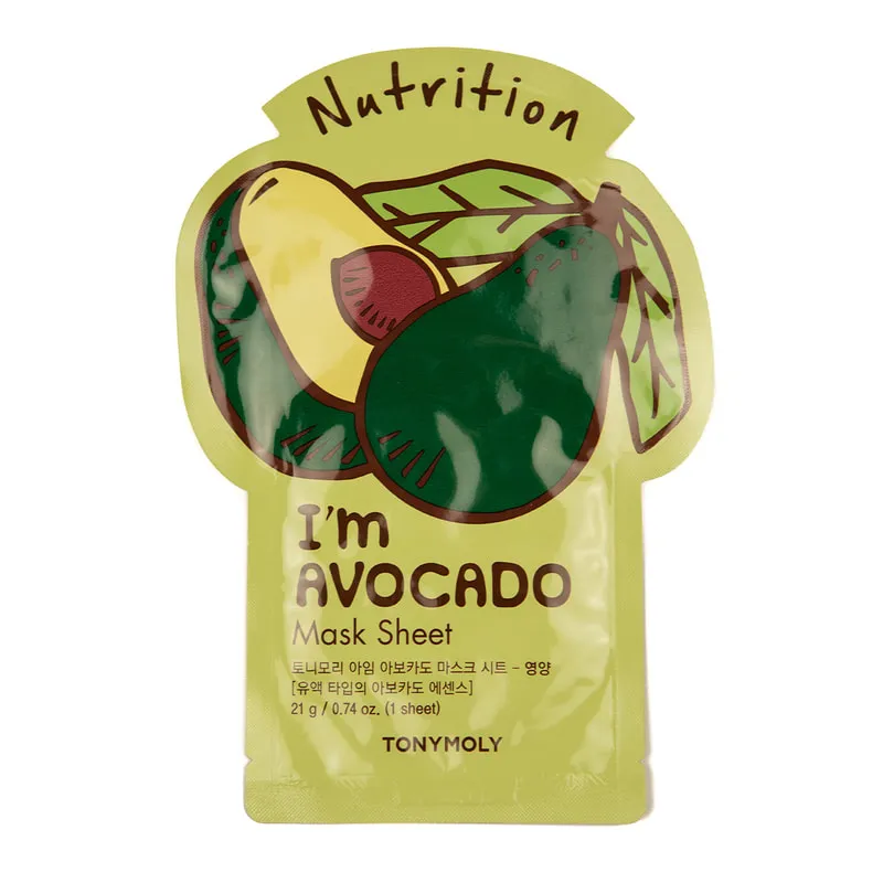 I Am Avocado Nutrition Mask Sheet