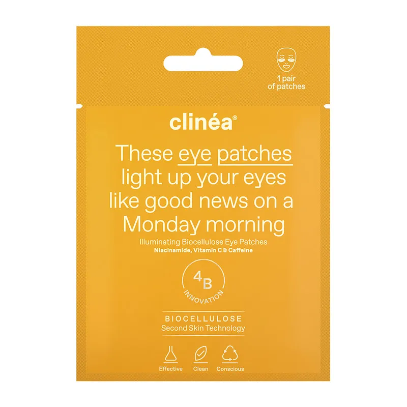 Illuminating Biocellulose Eye Patches