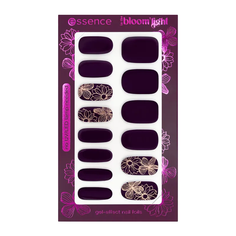 In The Bloom'Light Gel-Effect Nail Foils