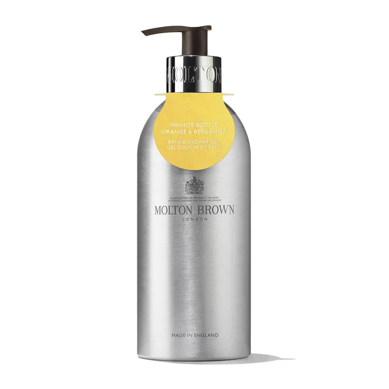 Infinite Bottle Orange & Bergamot Bath & Shower Gel