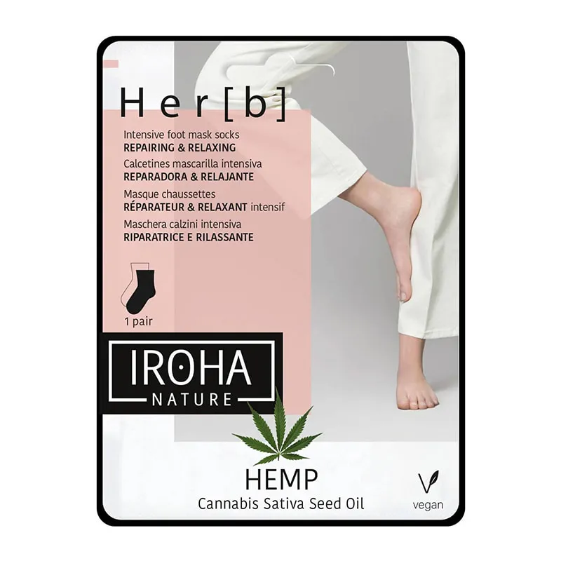 Intensive Foot Mask Socks HEMP Repairing & Relaxing