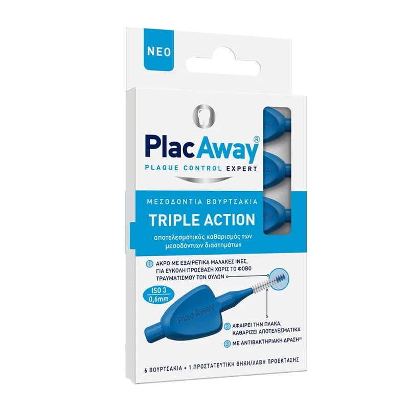 Interdental Brushes Triple Action 0.6mm