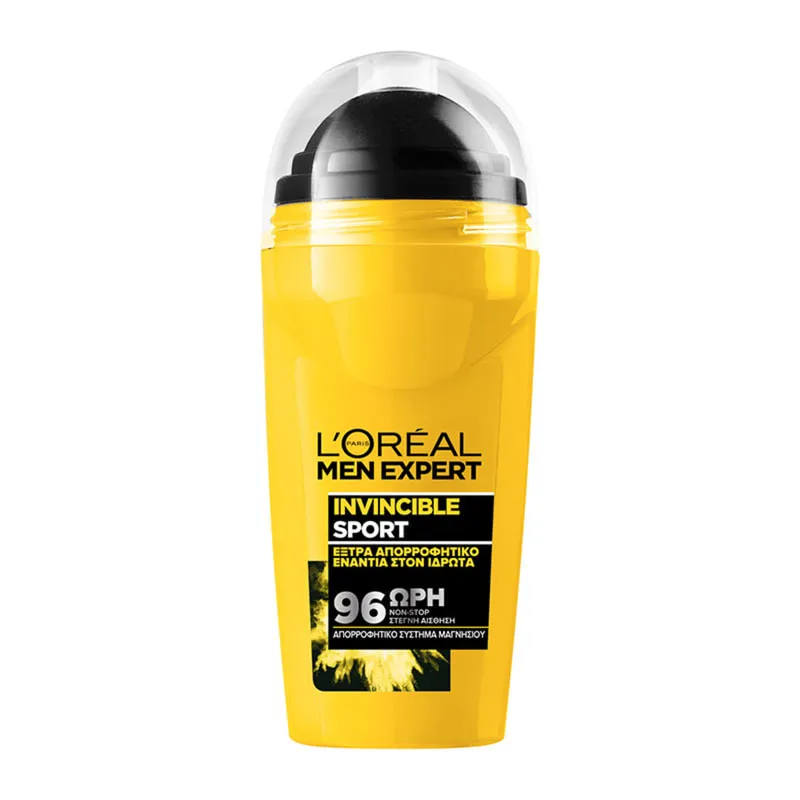 Invincible Sport Roll On Anti-Perspirant 96-Hour Action