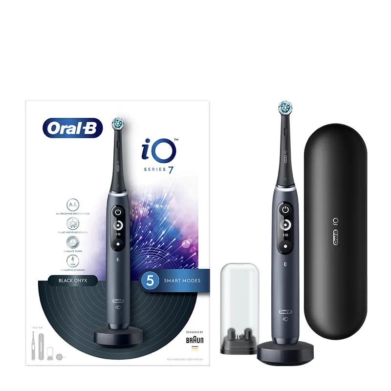 iO Series 7 Electric Toothbrush - Magnetic Black Onyx