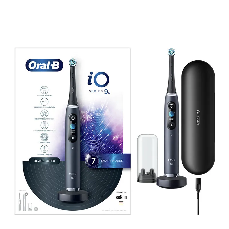 iO Series 9 Electric Toothbrush - Magnetic Black Onyx