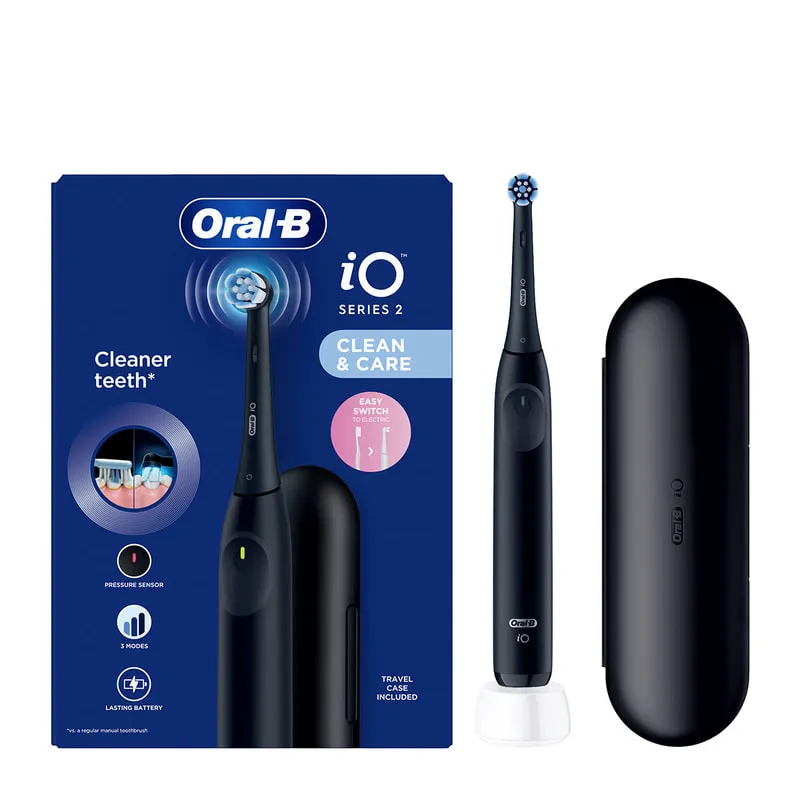iO2 Black Electric Toothbrush